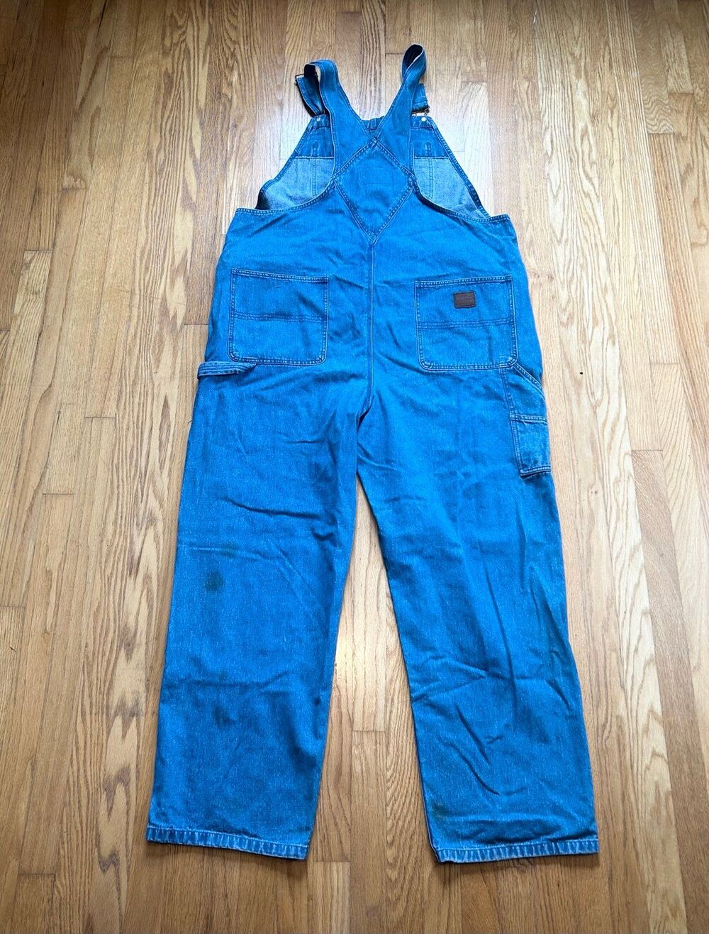 Vintage Duck Head Men’s Denim Overalls XL Blue - Picture 1 of 12